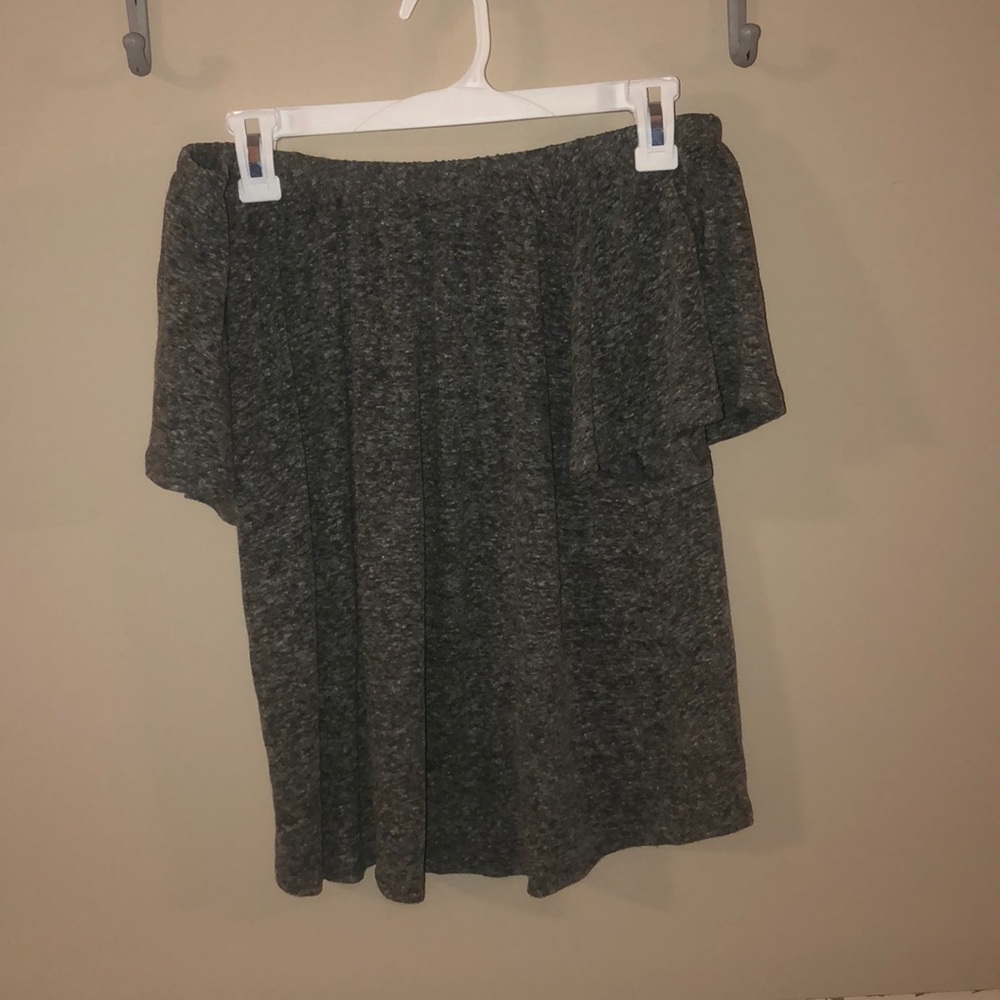 Off the shoulder shirt